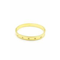 Taşlı Bilezik - Altın