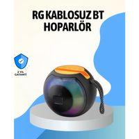 Rgb Led Işıklı Güçlü Baslı Kablosuz Hoparlör