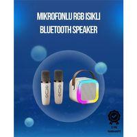 Bluetooth, Usb Ve Aux Girişli Çok Fonksiyonlu Karaoke Hoparlör