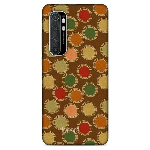 Xiaomi Mi Note 10 Lite Kılıf Pastel Renkler (43) Thin Fit Kılıf Kahve Yeşil