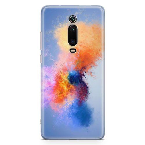 Xiaomi Redmi K20 Pro Kılıf Color Splash Arka Kapak Koruma Desenli Full Koruyucu