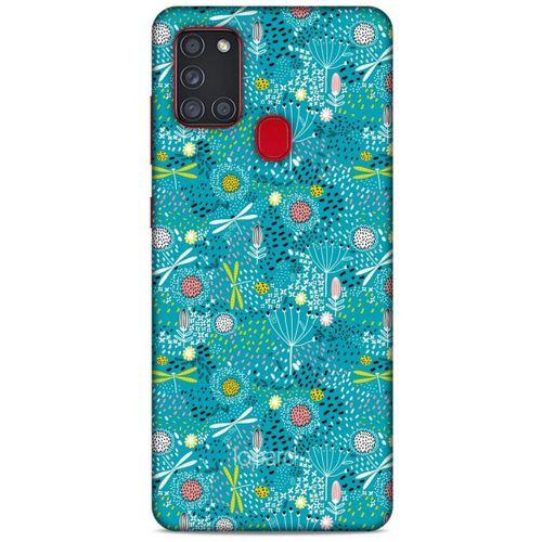 Samsung Galaxy A21s Kılıf Kelebek Etkisi (44) Tough Armor Kılıf Karışık Renkli