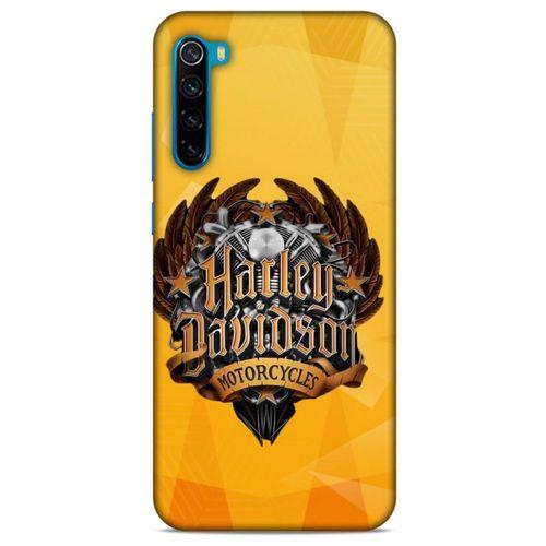 Xiaomi Redmi Note 8T Uyumlu Kılıf Motorsiklet (37) Silicone Cover Harley Davidson