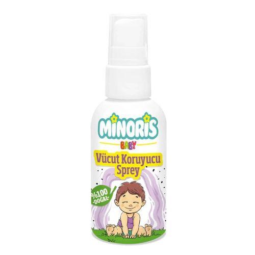 Minoris Baby Vücut Koruyucu Sprey 100 ml, Bebekler İçin Cilt Koruyucu Sprey