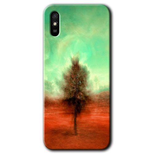 Xiaomi Redmi 9A Kılıf Baskılı Arka Kapak - Outlines Paint +Tam Ekran Koruyucu