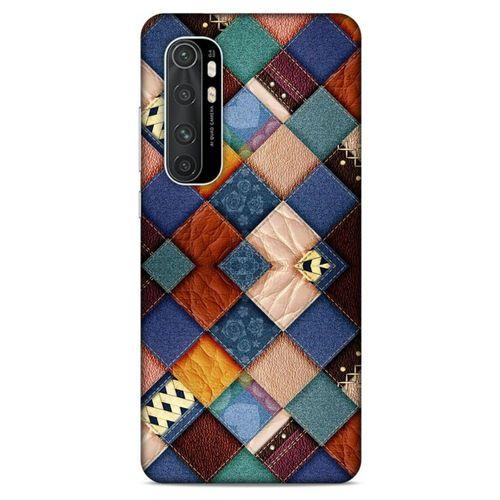 Xiaomi Mi Note 10 Lite Kılıf Patchwork (31) TPU Kılıf Karışık Renkli