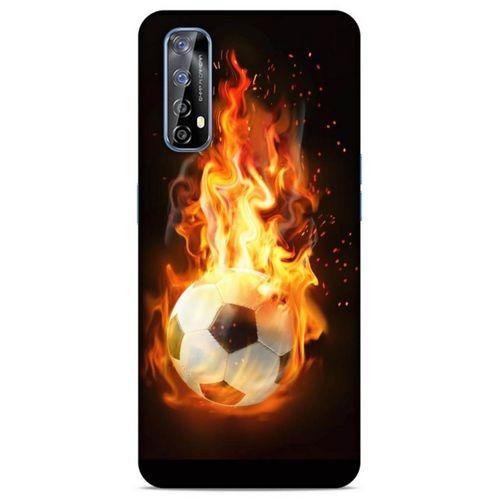 Lopard Huawei P Smart 2021 Uyumlu Kılıf FireX (36) Glitter Kılıf Futbol Topu