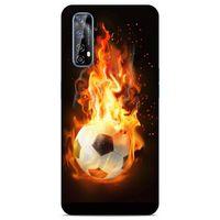 Lopard Huawei P Smart 2021 Uyumlu Kılıf FireX (36) Glitter Kılıf Futbol Topu