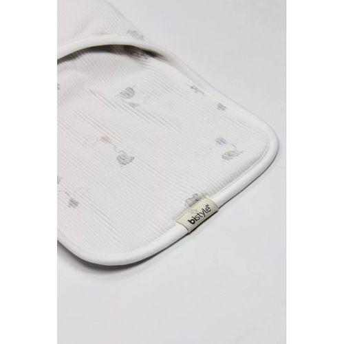 Flying Elephant Organik Bel Destekli Kundak 75102 Ekru Gri