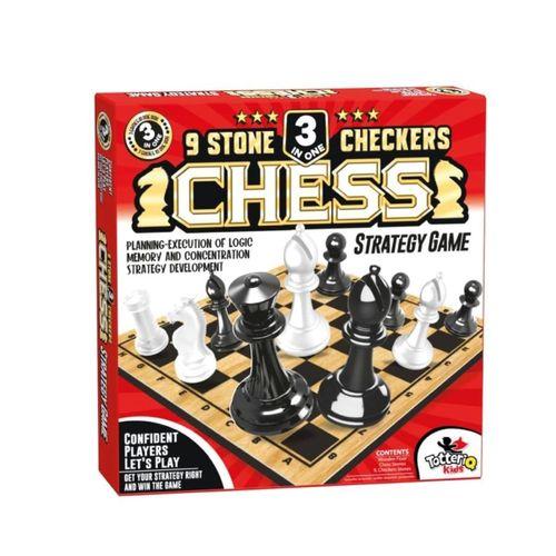 Eğitici Çocuk 8225 SATRANÇ 9 TAŞ DAMA