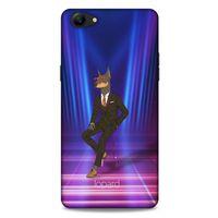 Oppo A79 Kılıf FunnyMaX (44) Tough Armor Kılıf Fuşya Doberman
