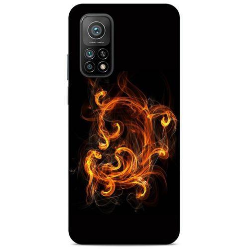 Lopard Xiaomi Mi 10T Pro 5G Uyumlu Kılıf FireX (25) Antişok Kapak Ateş Kırmızı