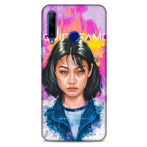 Huawei Honor 20 Lite Uyumlu Kılıf Squid Game (47) Crystal Flex Kılıf Dae-Hyun