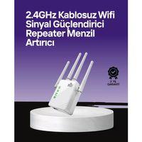 Wps Destekli 2.4ghz + 5ghz Wifi Sinyal Güçlendirici
