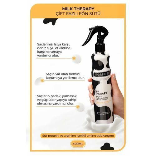 Milk Therapy Çift Fazlı Kondisyoner Fön Suyu 400 ML - mrfs