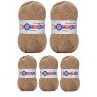 5 Adet Festival Simli Örgü İpi Yünü Renk No:672