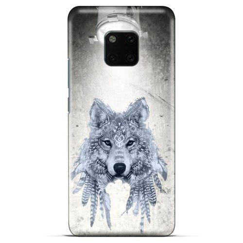 Lopard General Mobile GM 20 Uyumlu Kılıf Tattoo's (48) Bumper Kılıf Kızılderili Kurt