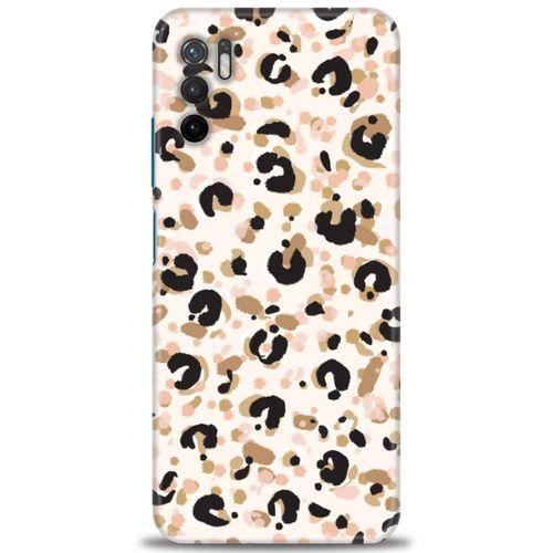 Xiaomi Poco M3 Pro Kılıf HD Baskılı Kılıf - Leopar + Tam Ekran Koruyucu