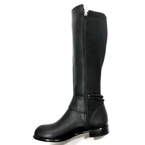 PUNTO 409032 Kadın Fermuarlı Riklalı Çizme