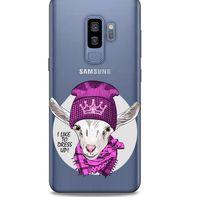 Zoologix (100) Samsung Galaxy S9 Plus Şeffaf Kılıf Silikon Desenli