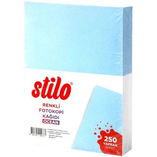 STİLO A4 RENKLİ FOTOKOPİ KAĞIDI 250 'li 80 gram OCEAN
