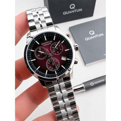 Quantum Sapphire Cam İtalyan Bileklikli 10 Atm Suya Dayanıklı 2 Yıl Garantili Erkek Kol Saati 1008KM
