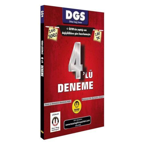 DGS Son Format 4 lü Deneme Tasarı Yayınları