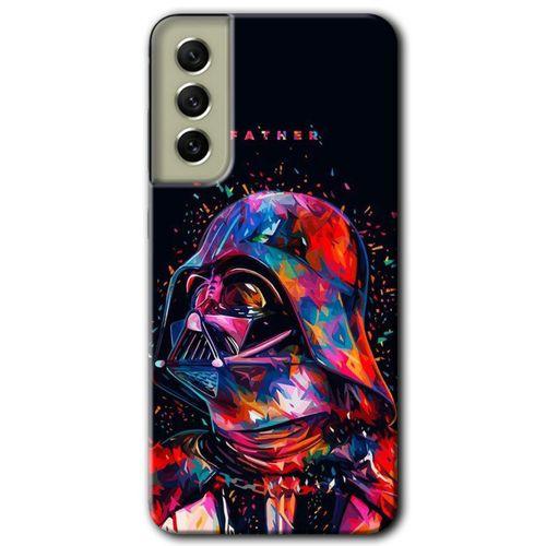 Samsung Galaxy S21 FE Kılıf Baskılı Kapak - Father Vader +Tam Ekran Koruyucu