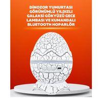 Dinozor Yumurtası Tasarımlı Projektörlü Gece Lambası
