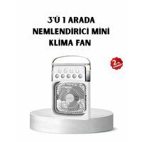 Usb Bağlantılı Taşınabilir Mini Klima Fan 500ml Su Hazneli Ve Sessiz Çalışma