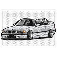 Bmw Stanced Out E36 Puzzle 240 Parça Yapboz