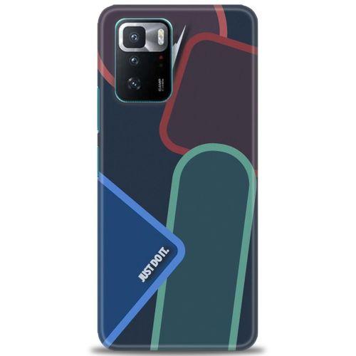 Xiaomi Poco X3 GT Kılıf HD Baskılı Kılıf - Just Do It + Tam Ekran Koruyucu