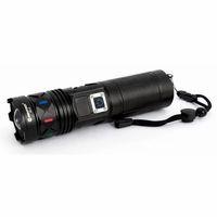 Bedotech Bd-5 30w Tg Led Alüminyum Alaşımlı Zoomlu Type-c Dijital Göstergeli Şarjlı El Feneri