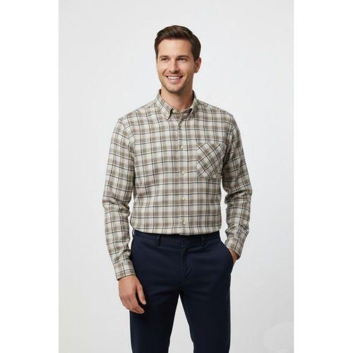 Erkek Kışlık Tek Cep Klasik Gömlek BGL-ST04990