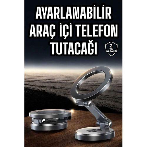 Araç İçi Telefon Tutacağı Manyetik Tasarım Ayarlanabilir