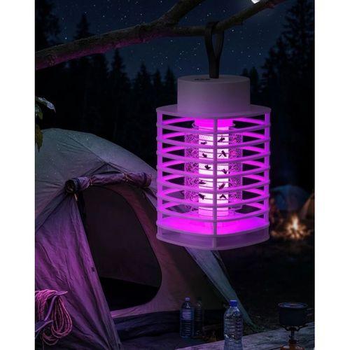 Uv Işıklı Elektrikli Sinek Öldürücü Şarjlı Sessiz Çalışma Geniş Alan Etkili