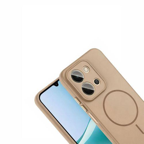 Xiaomi Redmi 15C Kılıf M-safe Şarj Özellikli Zore Tea Kapak