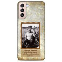 Lopard Samsung Galaxy S21 Plus Uyumlu Kılıf Atatürk (8) Baskılı Kılıf