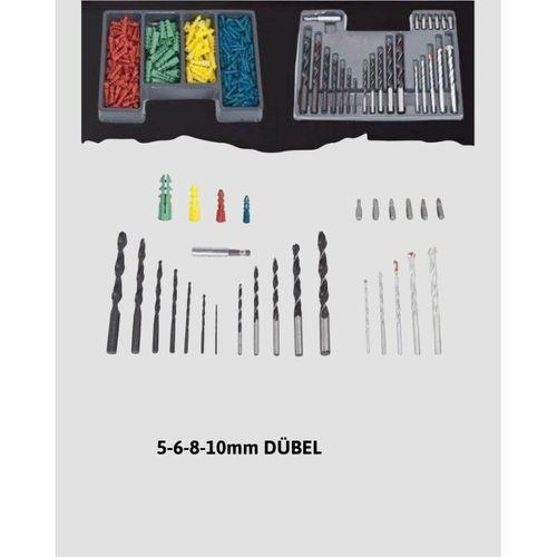 Delme Uç Seti 24 Parça Kutulu Matkap Ucu Ahşap Metal Beton İçin