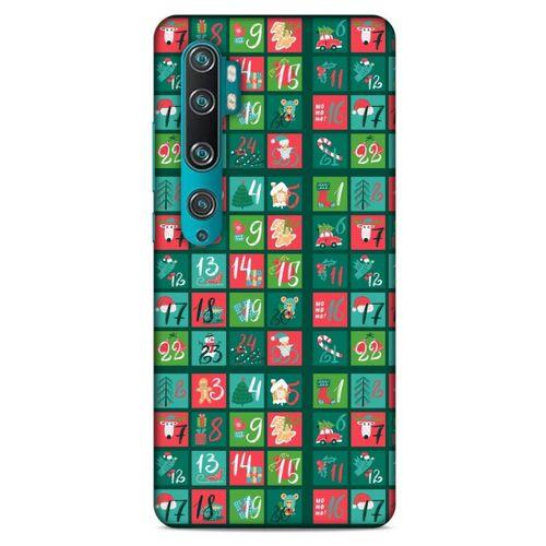 Yılbaşı Süsleri 18 Xiaomi Mi Note 10 Pro Kılıf Silikon Kapak
