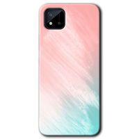 BeRa Aksesuar Realme C11 Kılıf Baskılı Kapak - Art Design 25 +Tam Kaplayan Mat Seramik