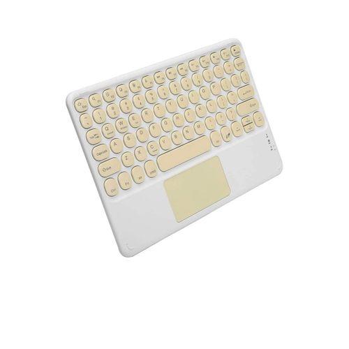 Touchpad Uyumlu Bluetooth Klavye Slim Kablosuz Wifi Q Klavye