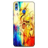 Lopard Huawei Honor 8x Uyumlu Kılıf Manipülasyon ☻ (37) Silicone Cover Baskılı