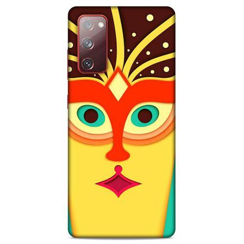 Lopard Samsung Galaxy S20 Fe Uyumlu Kılıf Soyut Sanat (1) Baskılı Kılıfı