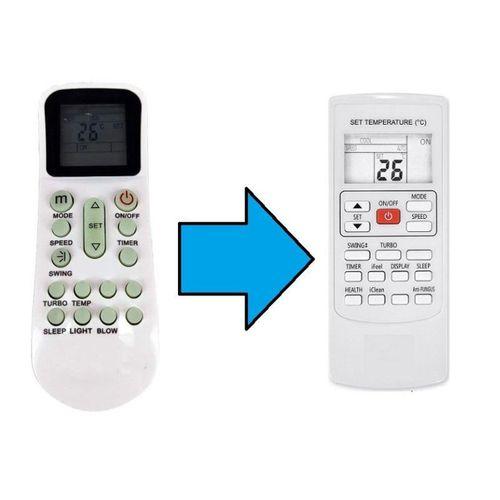 fujiplus ile uyumlu Model ykr-k/001e Klima Kumandası