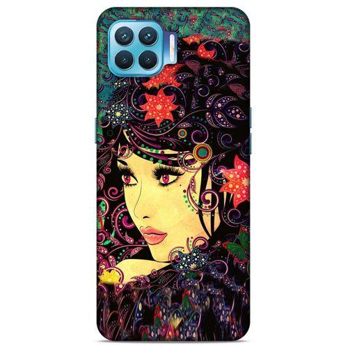 Lopard Oppo Reno 4 Lite Uyumlu Kılıf Sürreal Yüzler ♀ (41) Tank Kılıf Baskılı