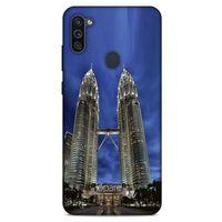 Samsung Galaxy M11 Kılıf Dünya Mimarisi (20) Koruyucu Kılıf Petronas Kuleleri Malezya