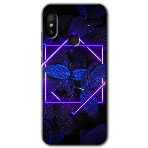 Potkal Hediye Fabrikası Xiaomi Mi Max 3 Kılıf HD Desen Baskılı Arka Kapak - Mekanik Yaprak 5