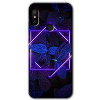 Potkal Hediye Fabrikası Xiaomi Mi Max 3 Kılıf HD Desen Baskılı Arka Kapak - Mekanik Yaprak 5