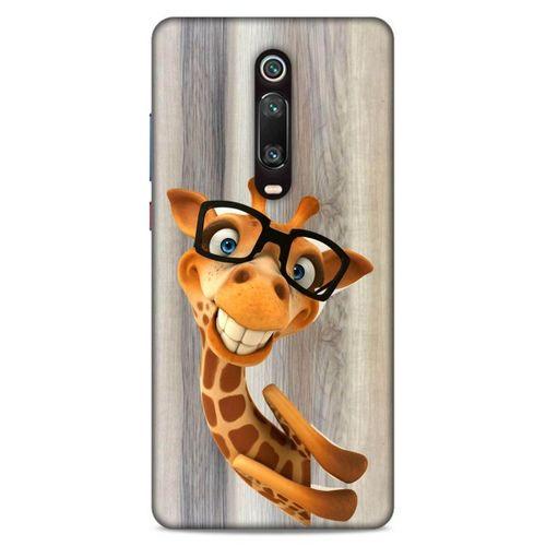 Lopard Xiaomi Redmi K20 Pro Uyumlu Kılıf GameX (43) Thin Fit Kılıf Gözlüklü Zürafa